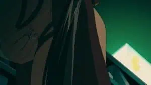 Hentai Video: Busty Green Haired Babe Loves Getting Her Hairy Pussy Eaten in 69 Position