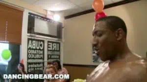 Party Scene: Dancing Bear – This Birthday Party Gets Turnt Up By Big Dick Male Strippers