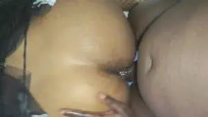 Double Penetration: Familly Xx Hot Ebony Step Sister Caught Masturbating Lets Me Fuck Her Asshole in Dp