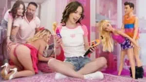 Cosplay Video: Free Use Sex Dolls Barbie and Ken Get Fucked By Their Naughty Owner Venus Vixen – Freeuse Fantasy