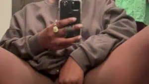 Ebony Scene: Had to Hide in the Closet to Rub One Out