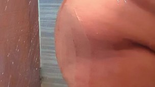 Hot MILF Big Ass & Huge Boobs Arab Stepmom Shower Sex In Bathroom