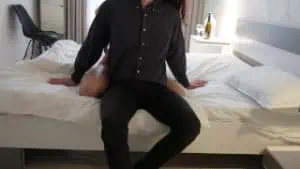 Cuckold Scene: Hot MILF Wife Let Cuckold Husband Watch While She Fuck Another Man