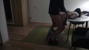 Cuckold Scene: Husband Watches His Wife Fucked in the Ass and Pussy