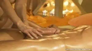 Instructional: Massage Lover Stroking and Liking the Hand Job Techniques
