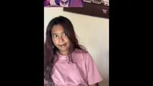 Webcam Scene: Petite Indian Reacts to Lithica the Succubus