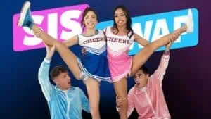 Group Scene: The Sneaky Rion & Juan Join the Cheerleading Squad in Order to Meet Slutty Girls & Get Laid- Sisswap