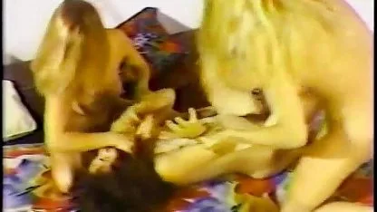 Girls touching each other with a naughty way