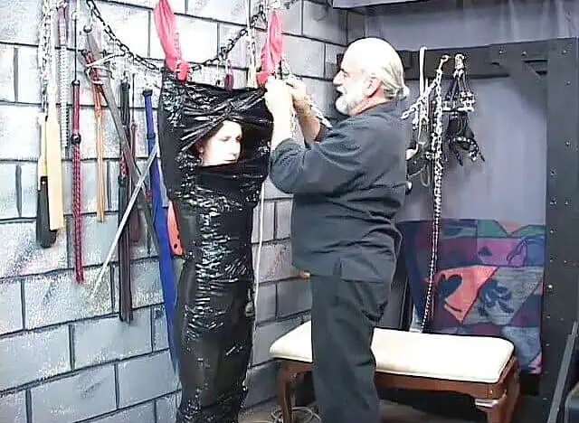 Fullbody tape covering and bondage