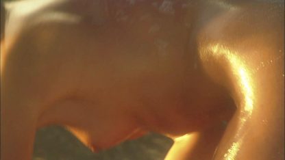 Outdoor lesbian encounter between two blondes