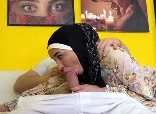 A doctor’s craving leads to tasting a hairy Arab pussy