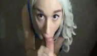 Cosplay Scene: Teen Daenerys Gives POV Blowjob