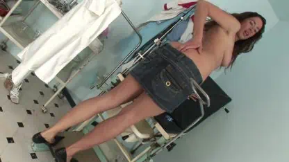 Nurse Pepper Pew joins a doctor-led orgy with Thomas Vergen