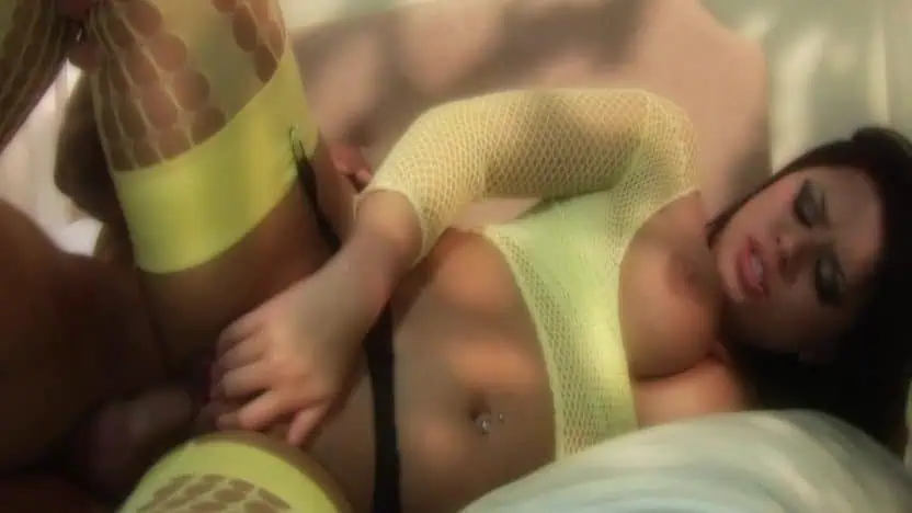 Craving MILFs Scene-1 busty Brunette in Lingerie With Her Tits Cumshot