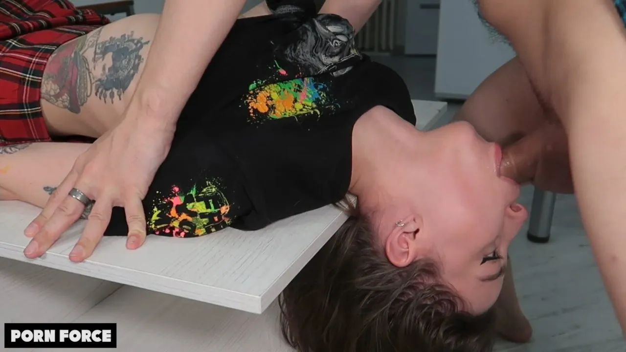 Family: Petite Russian Step Sis Laruna Mave Gets Her Tight Pussy Wrecked on the Family Breakfast Table