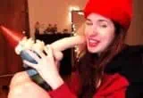 Gnome-Themed Blowjob on Cam: Comedy Meets Toy Play