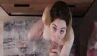Redhead: Horny Big Natural Tits Redhead Teen Enjoys Ass Fucking