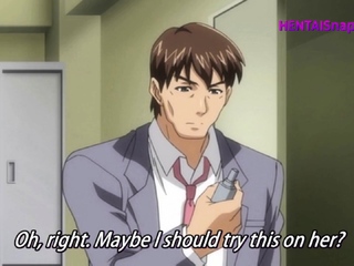 Milf drenched in hentai scene as cum spray floods her