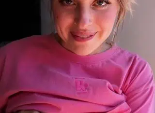 Genuine couple in a DIY porn session, blonde blowjob