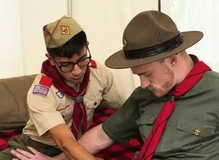 Uniformed encounter: fuck the Scout Handbook