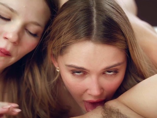 Sensual Lesbian Ecstasy — Babe Fingering & Licking