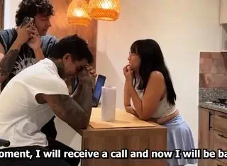 Family: She Fucked Her Boyfriend’S Hottest Pal at Family Dinner