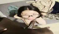 Korean: Innocent Korean Sucks Big Black Dick
