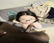 Korean: Innocent Korean Sucks Big Black Dick