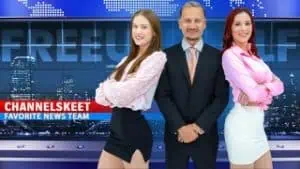 Events: Porn News Channel – Latest News Headlines & Events Feat – Lilian Stone & Athena Heart – Freeuse MILF