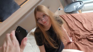 18 Years Old Scene: I Found Out That My Stepsister Is Doing Porn