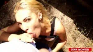 Blowjob: Makes Him Cum in My Mouth in 5 Minutes – Risky Outdoor Blowjob