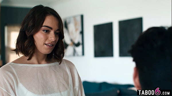 Bubble‑butt brunette gets a visit from a lost friend’s boyfriend