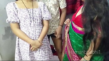 Indian Scene: Threesome Sex