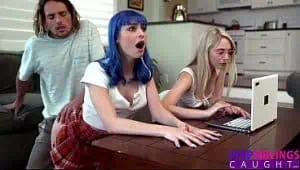 Lily Larimar and Tyler Turn Homework Time Into Rough Sex