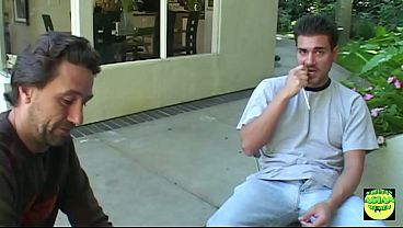 Innocent Asian Girl Puts Smoking to Test, Sucks Two Dicks