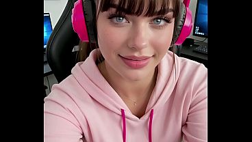 Rosie’s unreal blowjob — blue-eyed cutie (2 min)