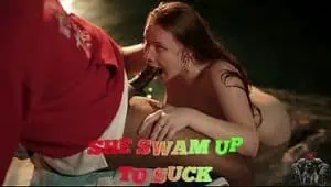 She Swam Over for a Quick Suck