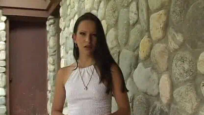 Brunette enjoying hot ass sex