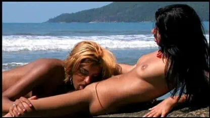 Island living can be a sensational experience for these two horny lesbians
