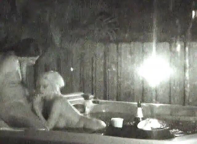 Blonde slut loves blowing cock in the jacuzzi
