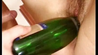 Brunette BBW Pussy Drilled with Extreme Objects and Fucked Deeply